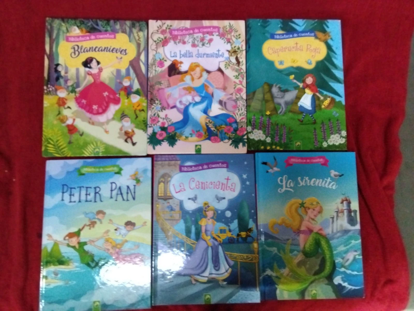 Lote 6 libros infantiles en perfecto estado